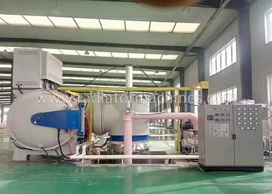 購入 アルミニウムラジエーターの電気真空溶融炉 交換熱器 オンライン製造