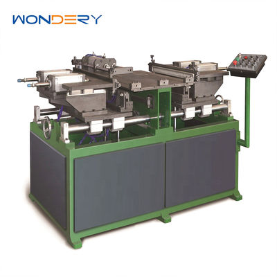 購入 Semi-Automatic Aluminum Radiator Core Assembly Machine 500kg PLC Control オンライン製造