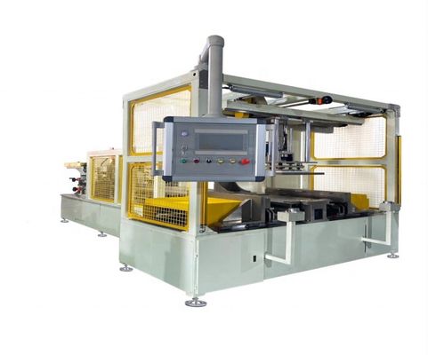 購入 全自動ラジエーターコアビルダーマシン 16軸セルボ制御 650mm-850mmコア長さと4mm-10mmフィン高度 オンライン製造