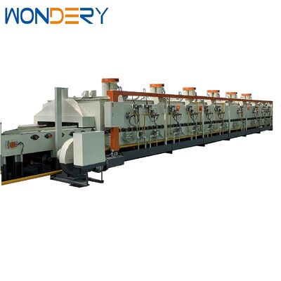 購入 WONDERY 350kg/時 天然ガス連続浸炭メッシュベルト炉 (シーメンスPLC制御、工業用熱処理用) オンライン製造