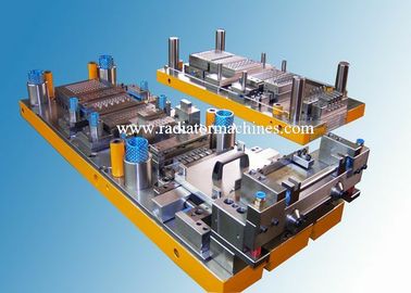 進歩的なひれの金属のHVAC 200 - 300 SPM Dia 9.52の× 12Rののために× 2P打抜き型