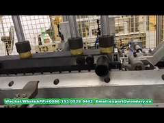 自動車ラジエータープラスチックタンク圧着機