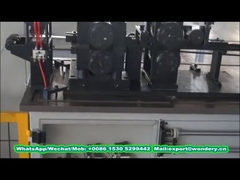 銅製のラジエーターフィンの機械