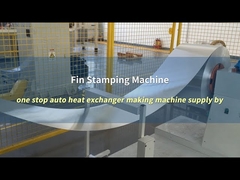 ランスカットされたオフセットアルミニウムフィンは、レシプロフィンプレス機でどのように製造されますか?