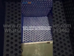 真空浸透機に毛孔のある部品がどのように積もられているか