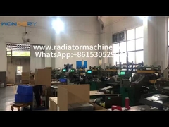 熱交換器の冷却器のターブレーターフィン用のアルミフィンを製造する機械