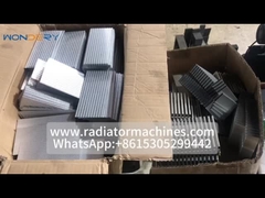 アルミニウム,銅,ステンレス鋼 交換熱器 冷却器 暖房フィニッシュ