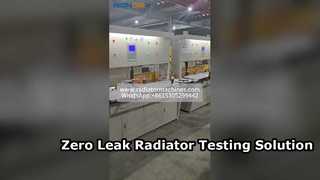 高精度自動車用ラジエター気密リーク検査機